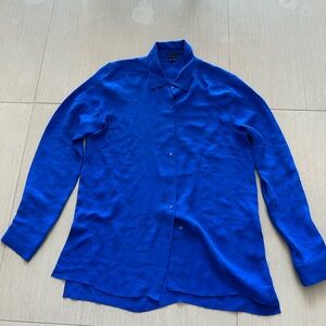 Theory Royal Blue Shirt